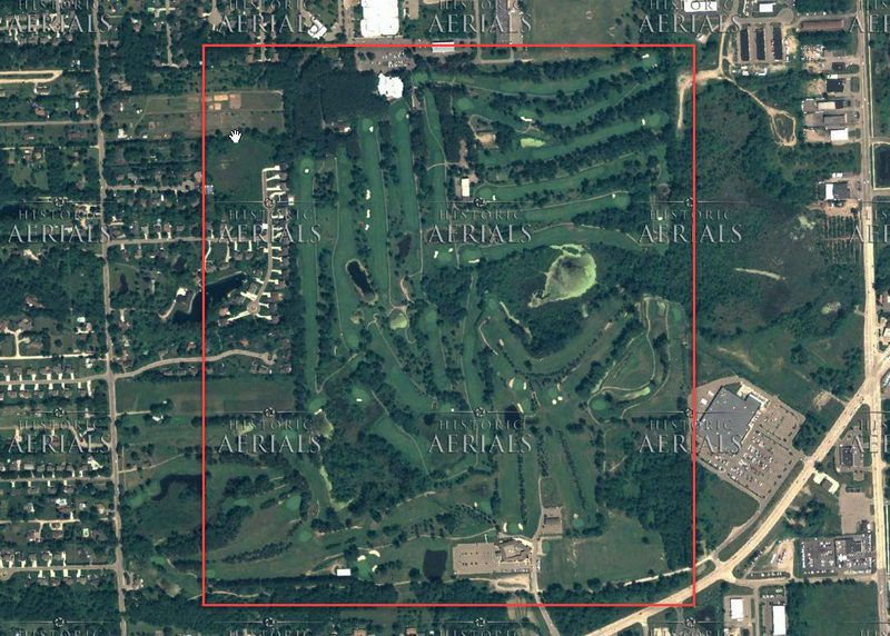 Links at Pinewood - 2005 Aerial